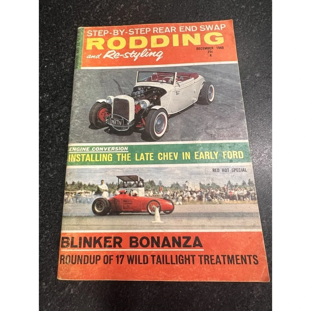 Vtg Hot Rod & Custom Car Magazine Lot 1957–1961‎ Custom Rodder, Rod & Custom